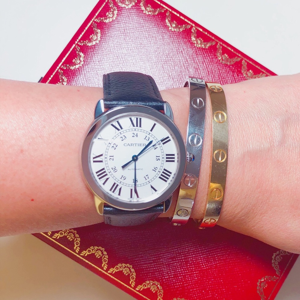 🎯SOLD🎯Cartier Ronde Solo Watch 36mm NWT🎯SOLD🎯